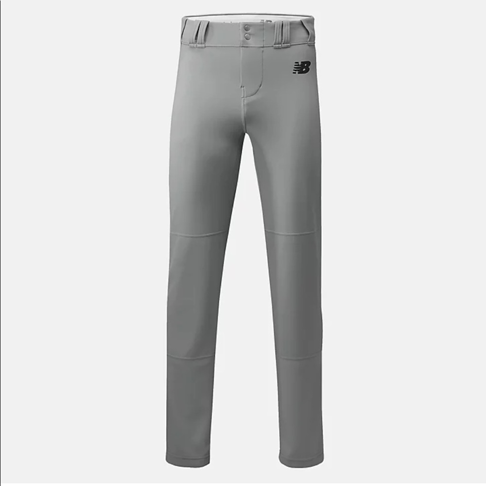 NWT New Balance Adversary 2.0 Solid Tapered Baseball Pants in Grey Size Medium